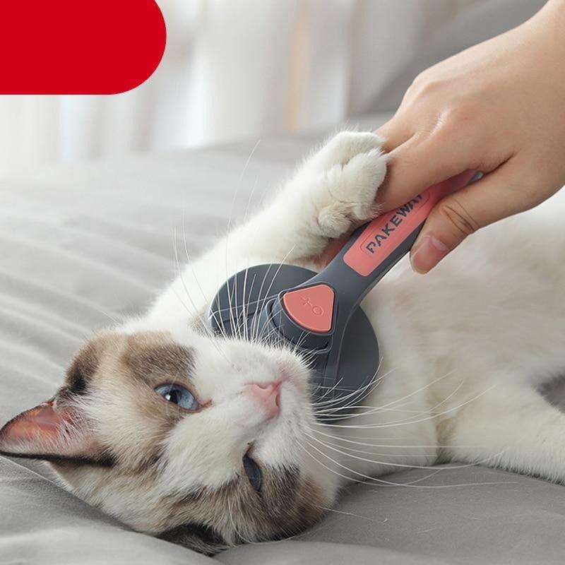 Pet deshedding comb