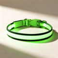 Glow Walk USB Rechargeable LED Dog Collar – Soft Mesh — studio product view