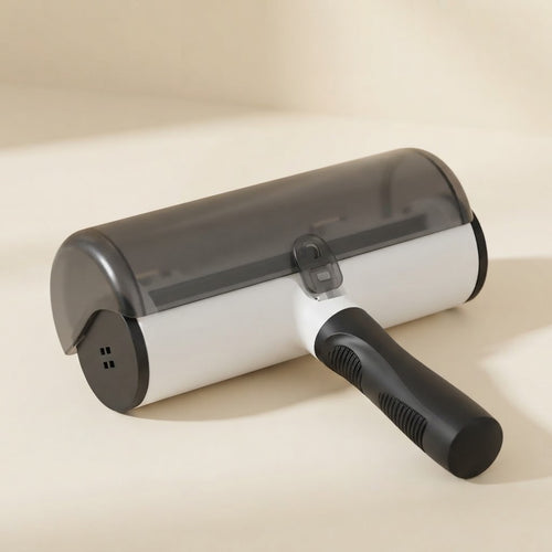Reusable pet hair remover roller