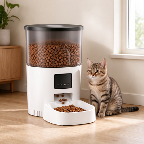 Cozy Meals Automatic Pet Feeder – 3L App Scheduling — lifestyle view